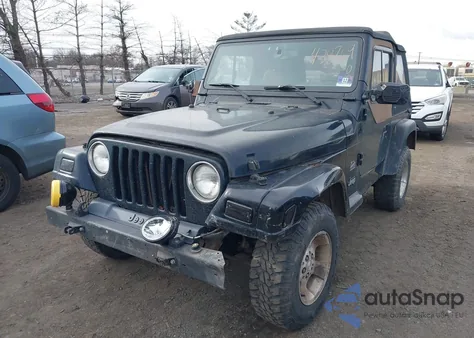 2003 Jeep Wrangler Sahara from USA, damaged, VIN 1J4FA59S73P334007